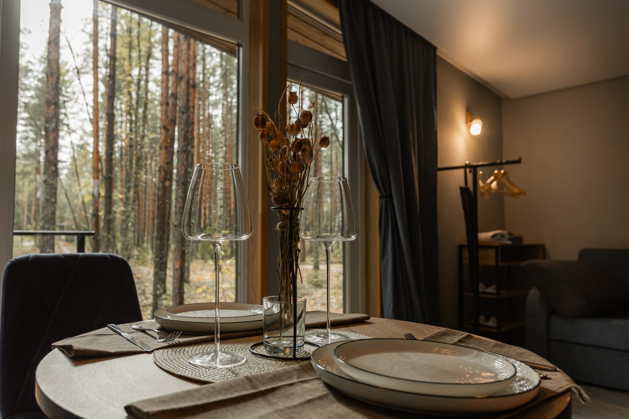 Домик-шале в Вино и Сосны