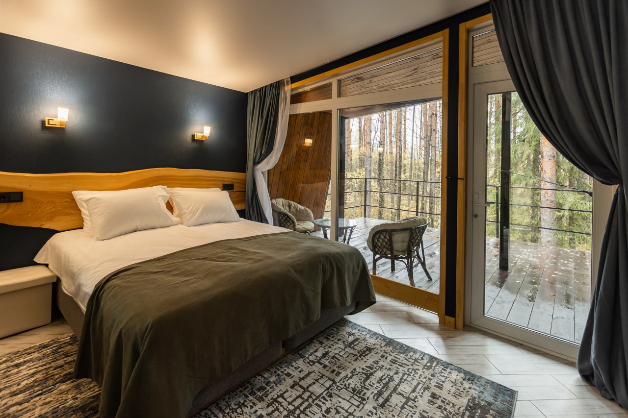 Домик-шале в Вино и Сосны