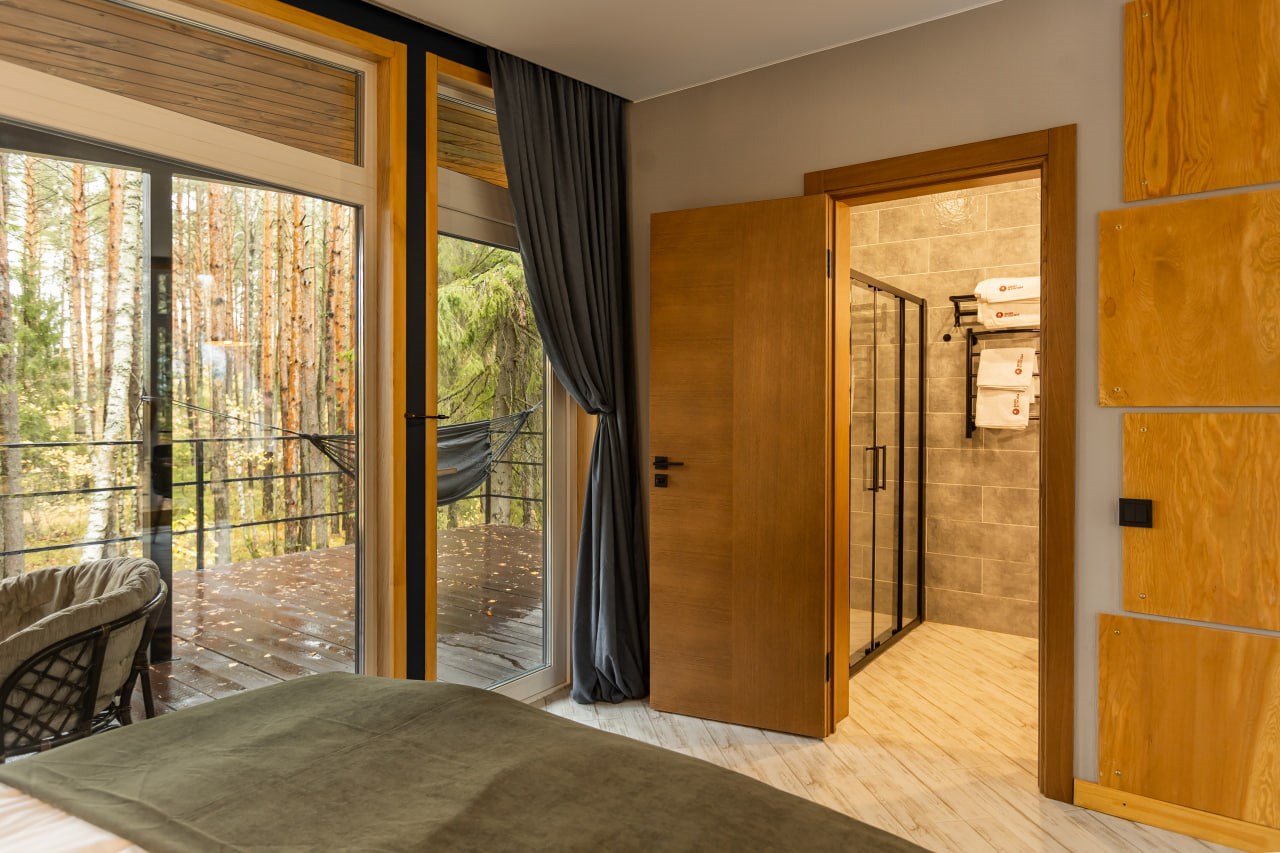 Домик-шале в Вино и Сосны