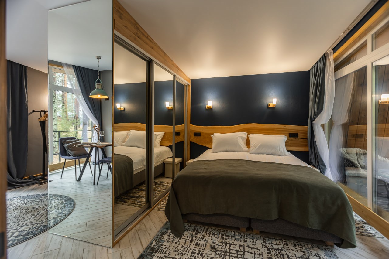 Домик-шале в Вино и Сосны