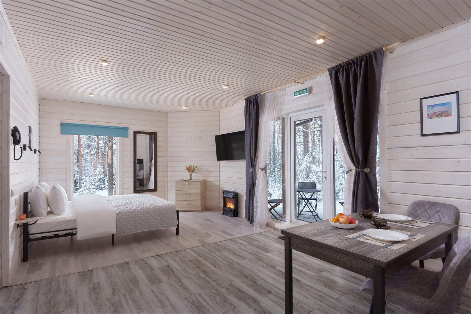 Коттедж - "Форест-студия" в Окунёвая