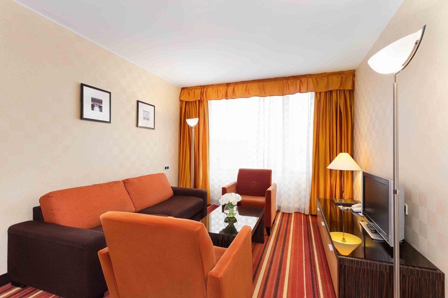 Люкс в Azimut Сити Отель Олимпик Москва