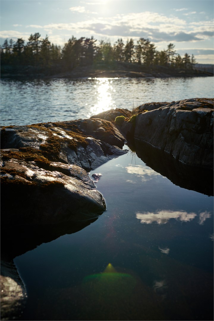 Двухместный дом на дереве с чаном (2+0) в Карелия парк