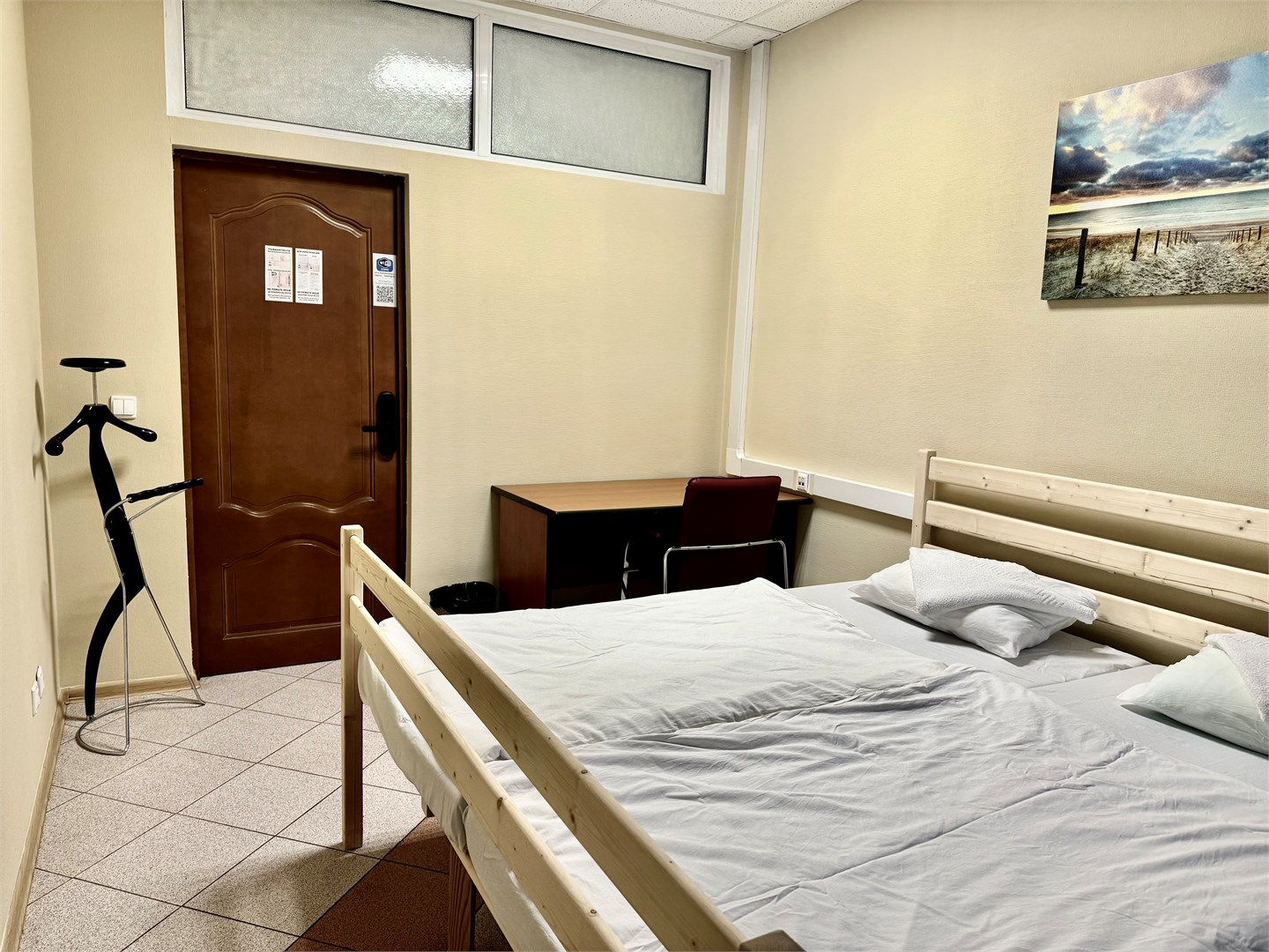 Двухместная комната с большой кроватью супер кинг сайз (90*200 см) в Невский