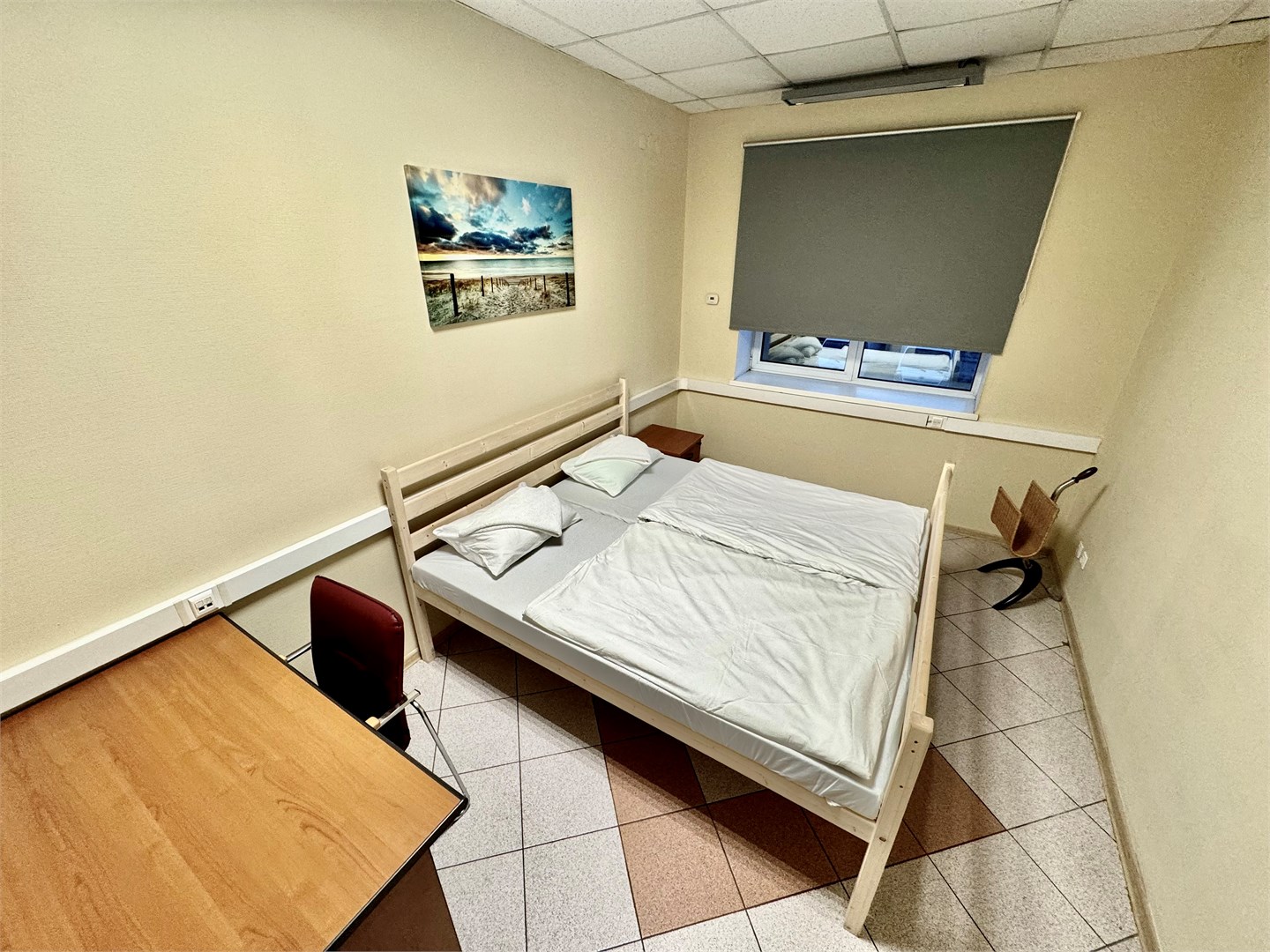 Двухместная комната с большой кроватью супер кинг сайз (90*200 см) в Невский