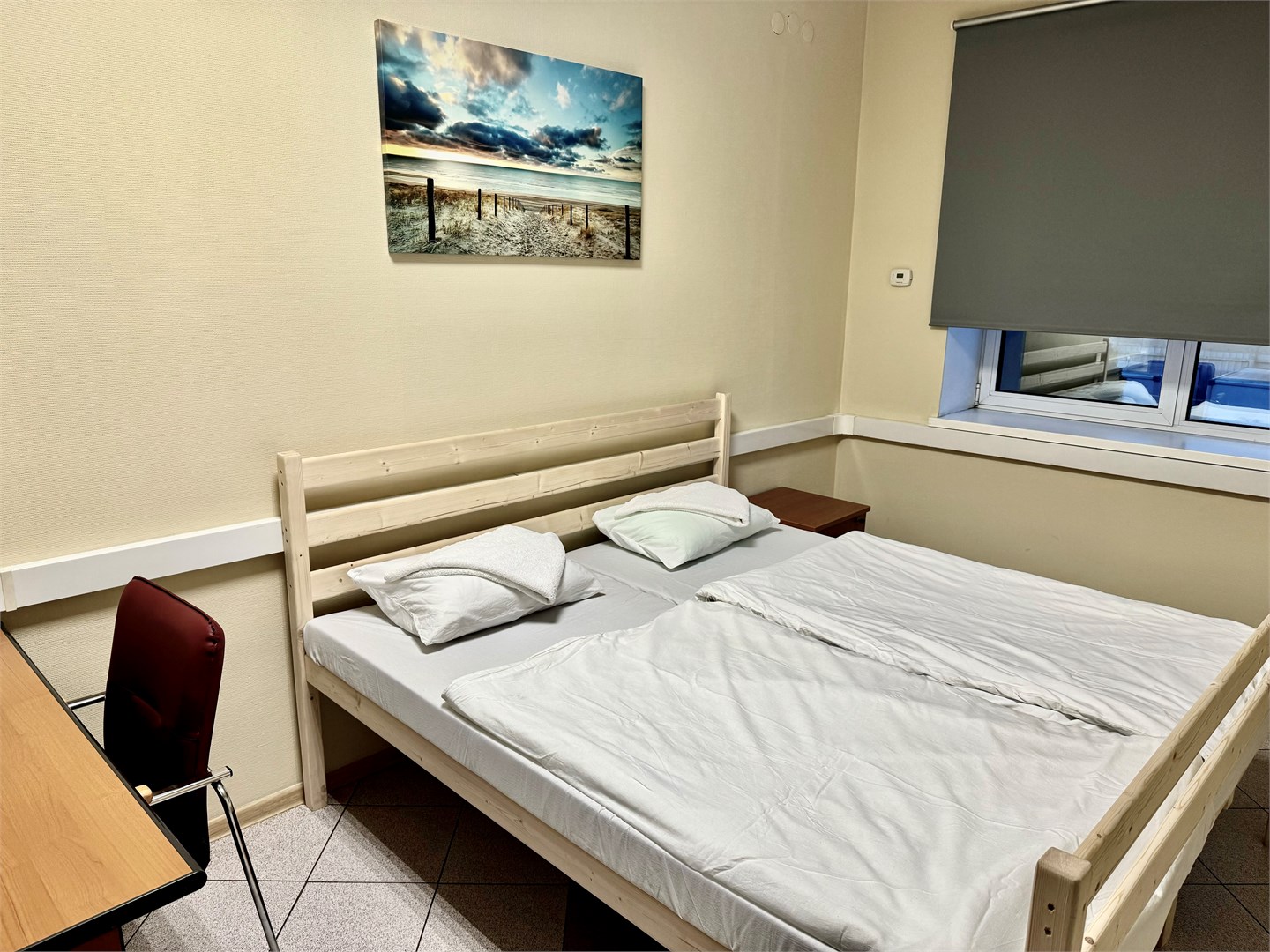 Двухместная комната с большой кроватью супер кинг сайз (90*200 см) в Невский