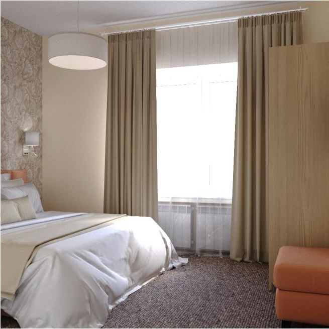 Люкс с балконом в Ерино