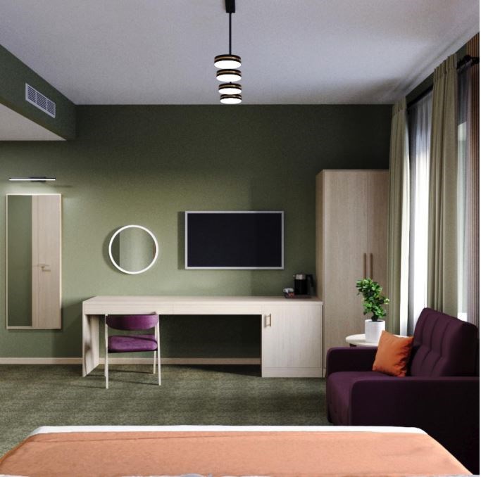 Делюкс  с балконом в Ерино