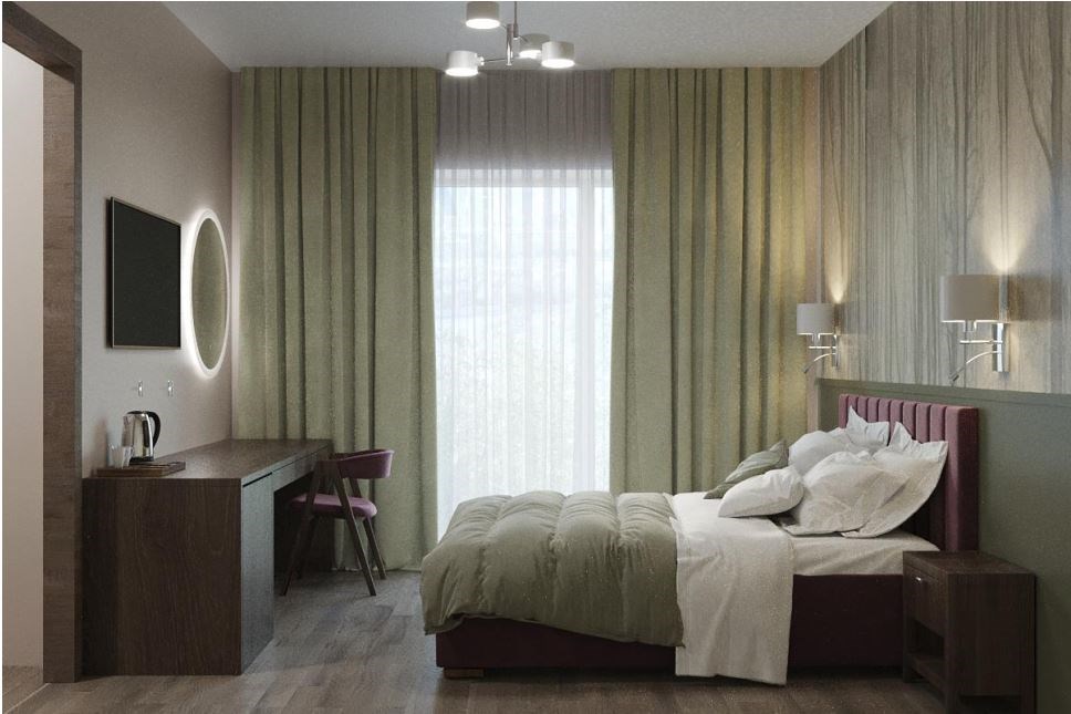 Комфорт с балконом в Ерино