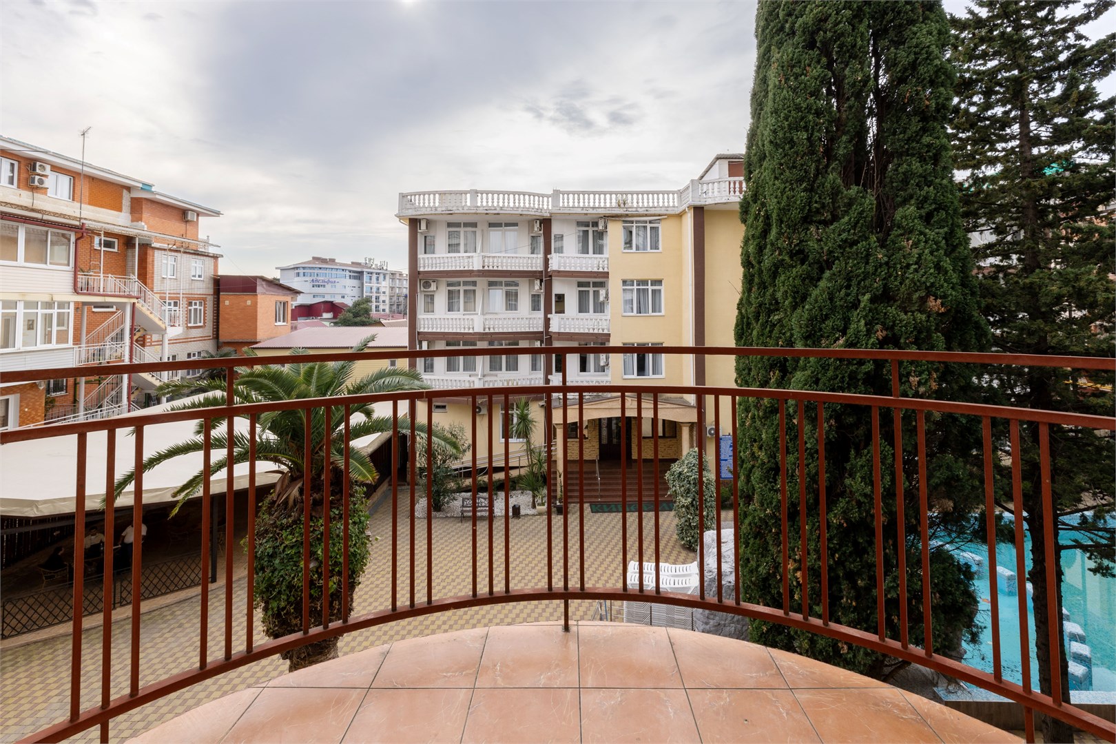 Комфорт с балконом в Kiparis Resort by Stellar