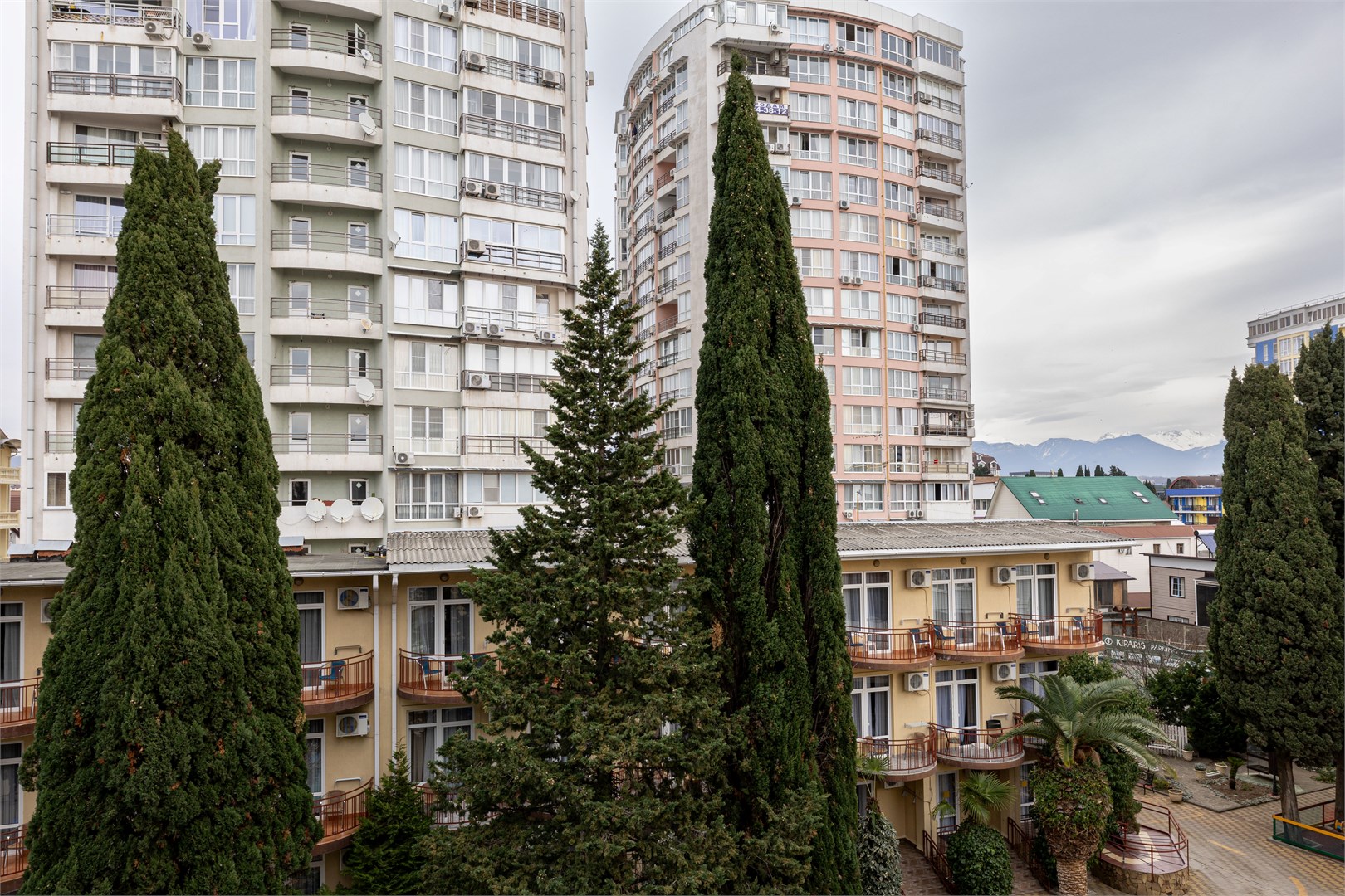 Комфорт с балконом в Kiparis Resort by Stellar