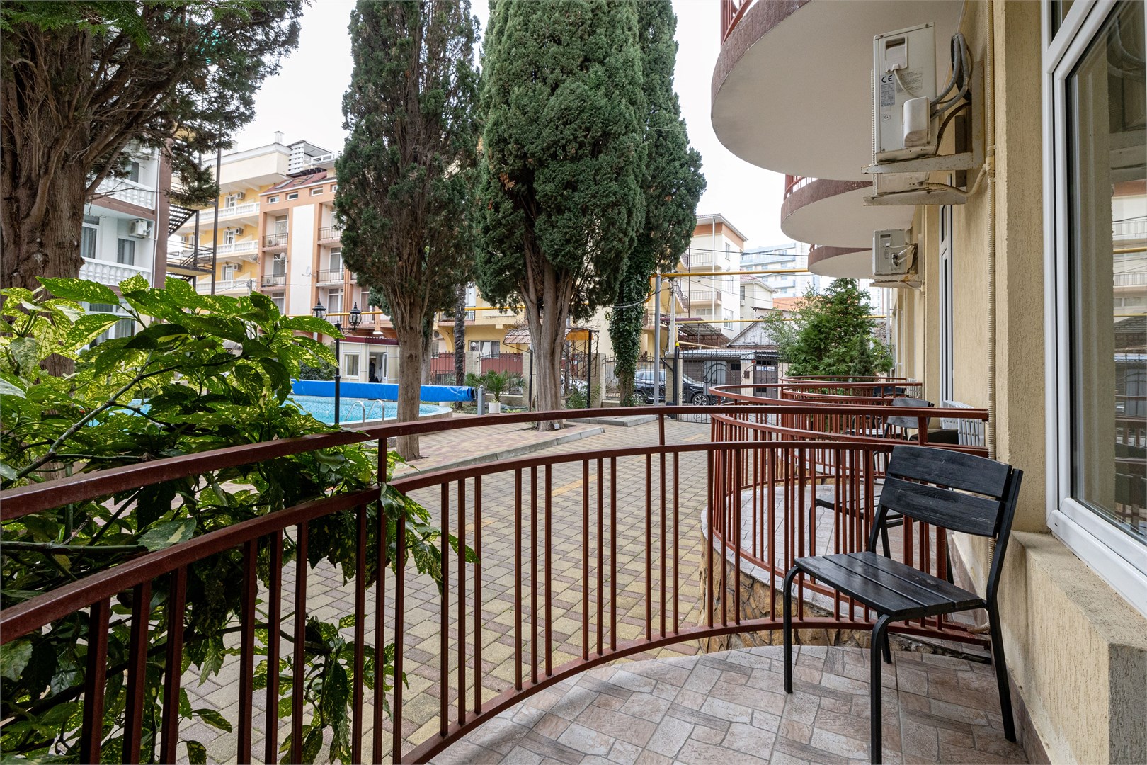 Комфорт с балконом в Kiparis Resort by Stellar