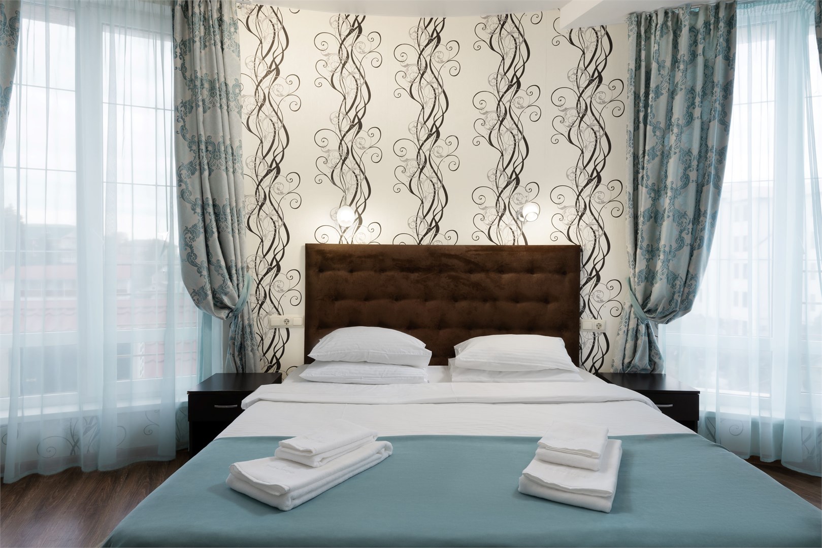 Люкс с видом на море в Kiparis Resort by Stellar