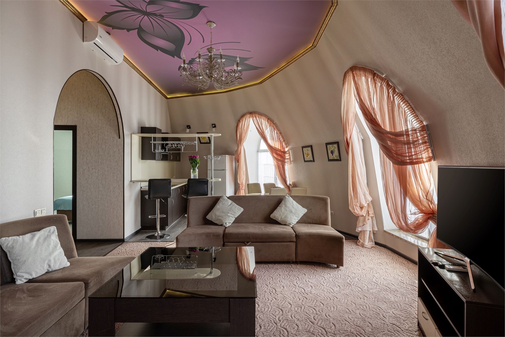 Апартаменты с видом на море в Kiparis Resort by Stellar