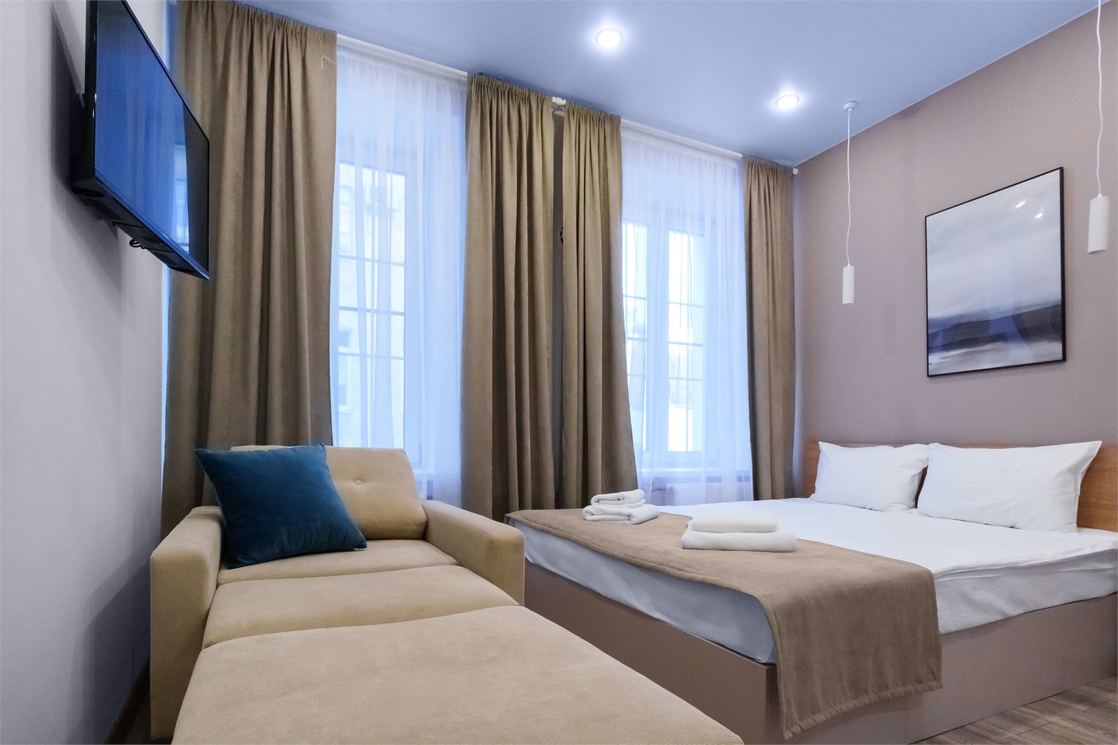 Трехместные Апартаменты Комфорт в Port Comfort by Mariinsky