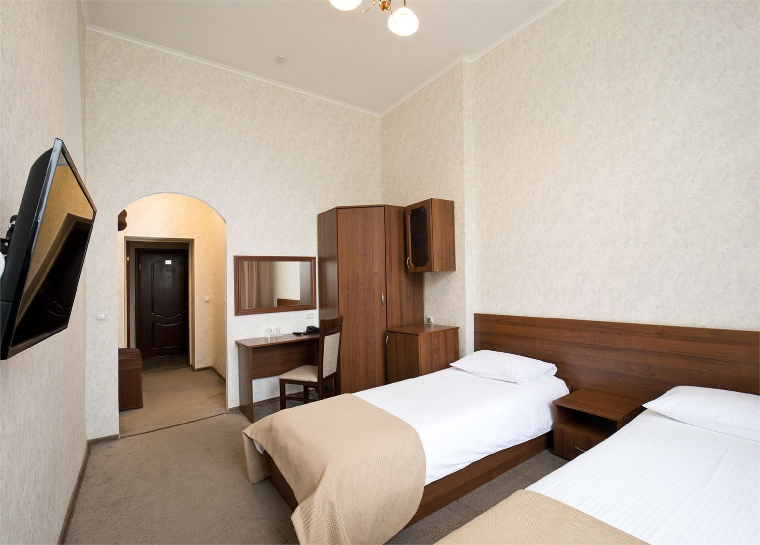 Стандарт двухместный с двумя раздельными кроватями в Золотая бухта