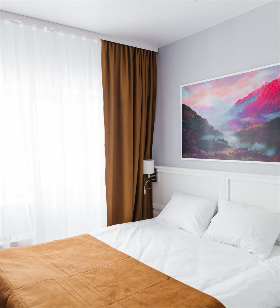 Стандарт 1-местный улучшенный с балконом № 202 корпус 2 в Azimut Здоровье Долина Нарзанов Кисловодск