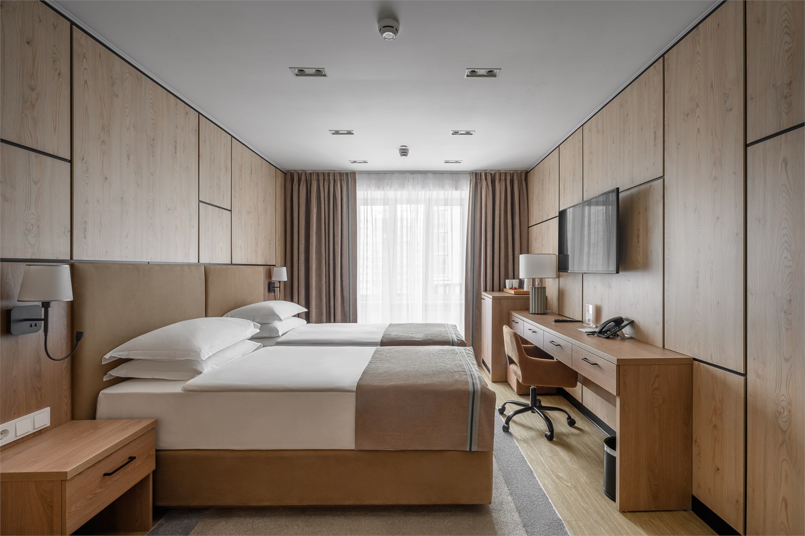 Стандартный номер с двумя раздельными кроватями в Гранд Отель by LeePrime