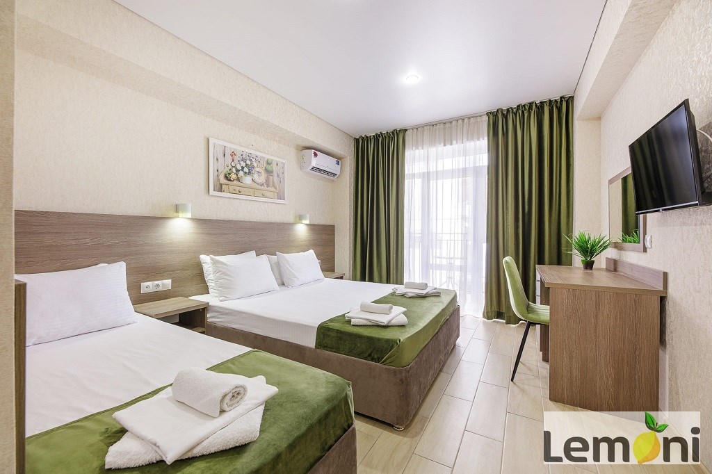 СТАНДАРТНЫЙ 4-Х МЕСТНЫЙ С БАЛКОНОМ в Лемони