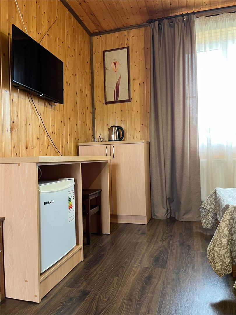 Двухместный стандарт с двумя односпальными кроватями, вид на горы в Горная слобода