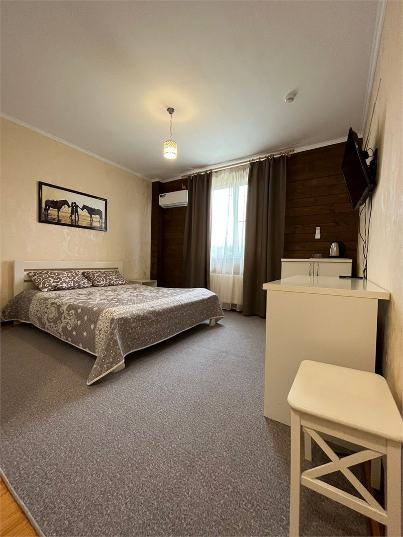 Двухместный стандарт с двуспальной кроватью, вид на горы в Горная слобода