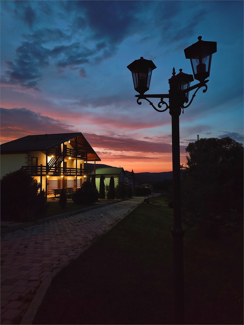 Двухместный стандарт с двуспальной кроватью, вид на горы в Горная слобода