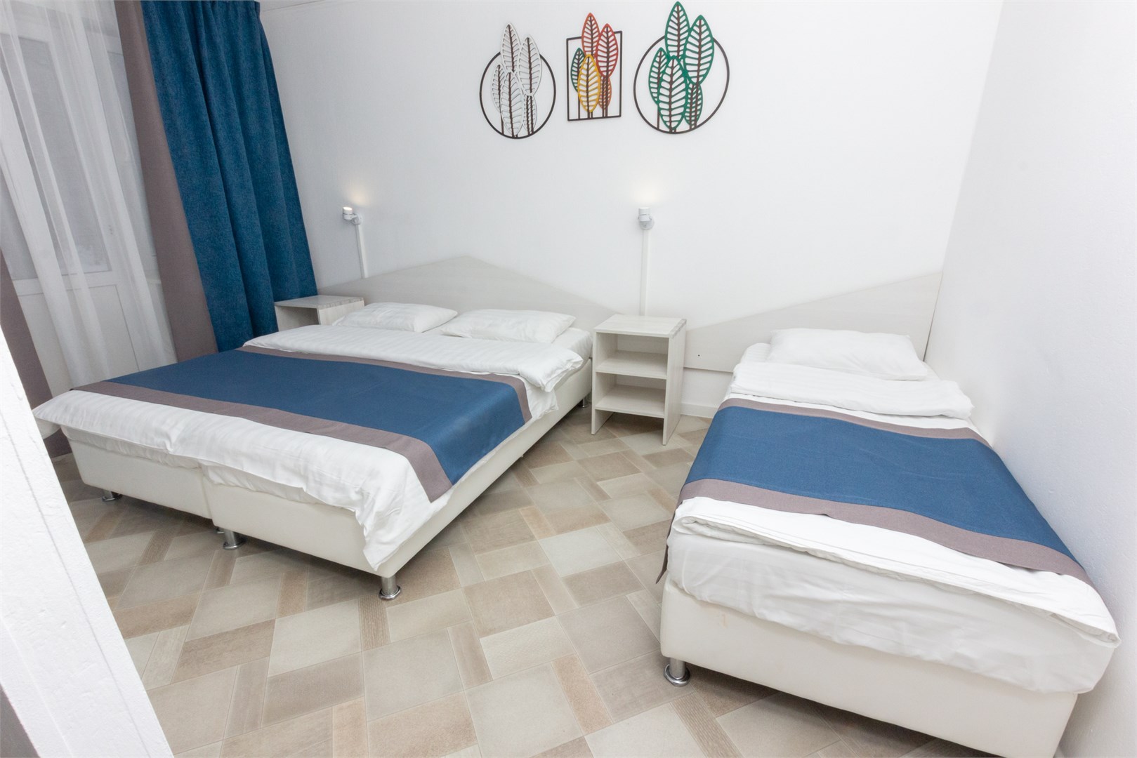 Стандарт Плюс 3 местный (корпус "Теплый") в Хрустальная