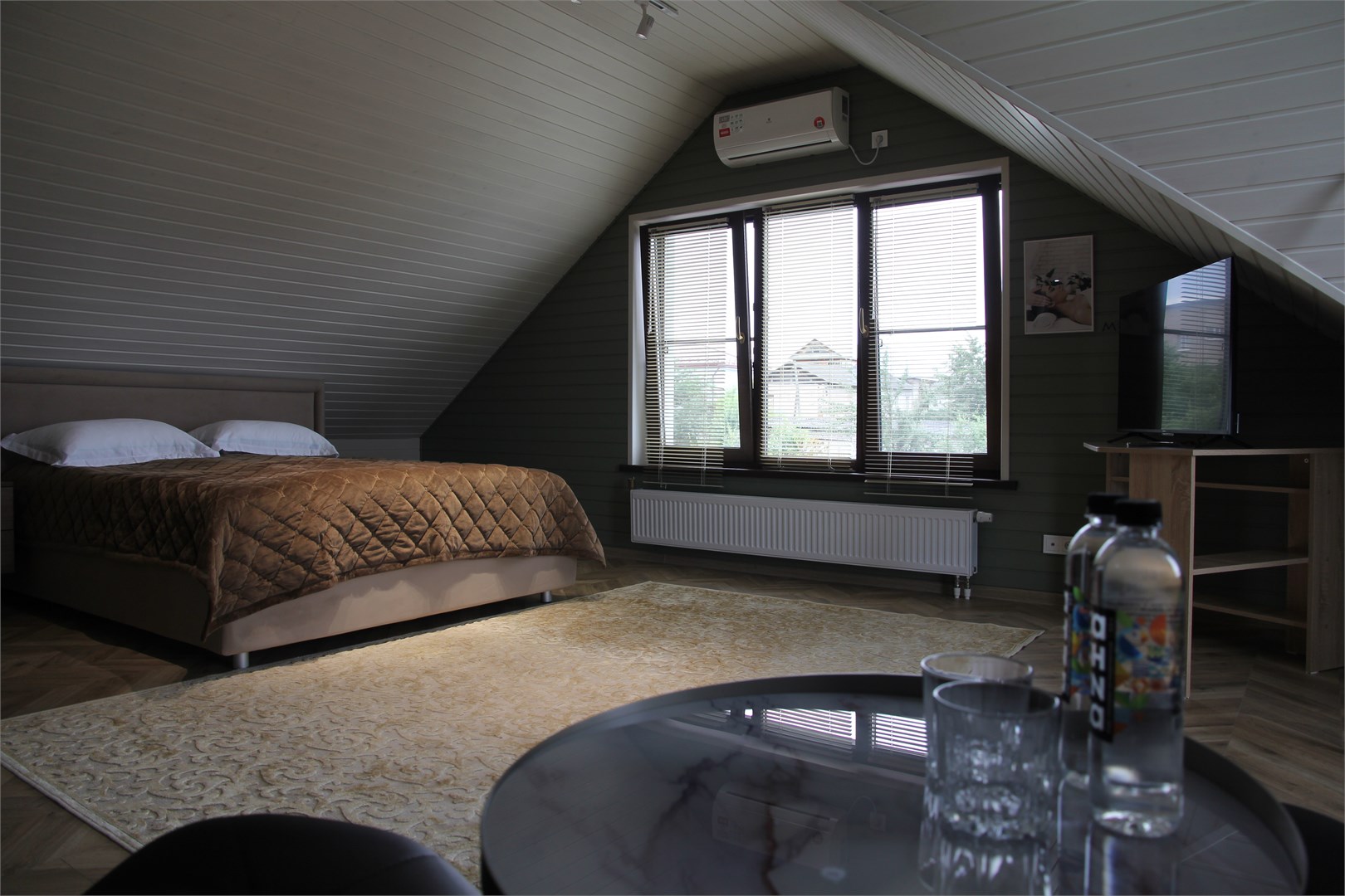 Двухместный мансардный номер 1 в Voda Boutique Hotel