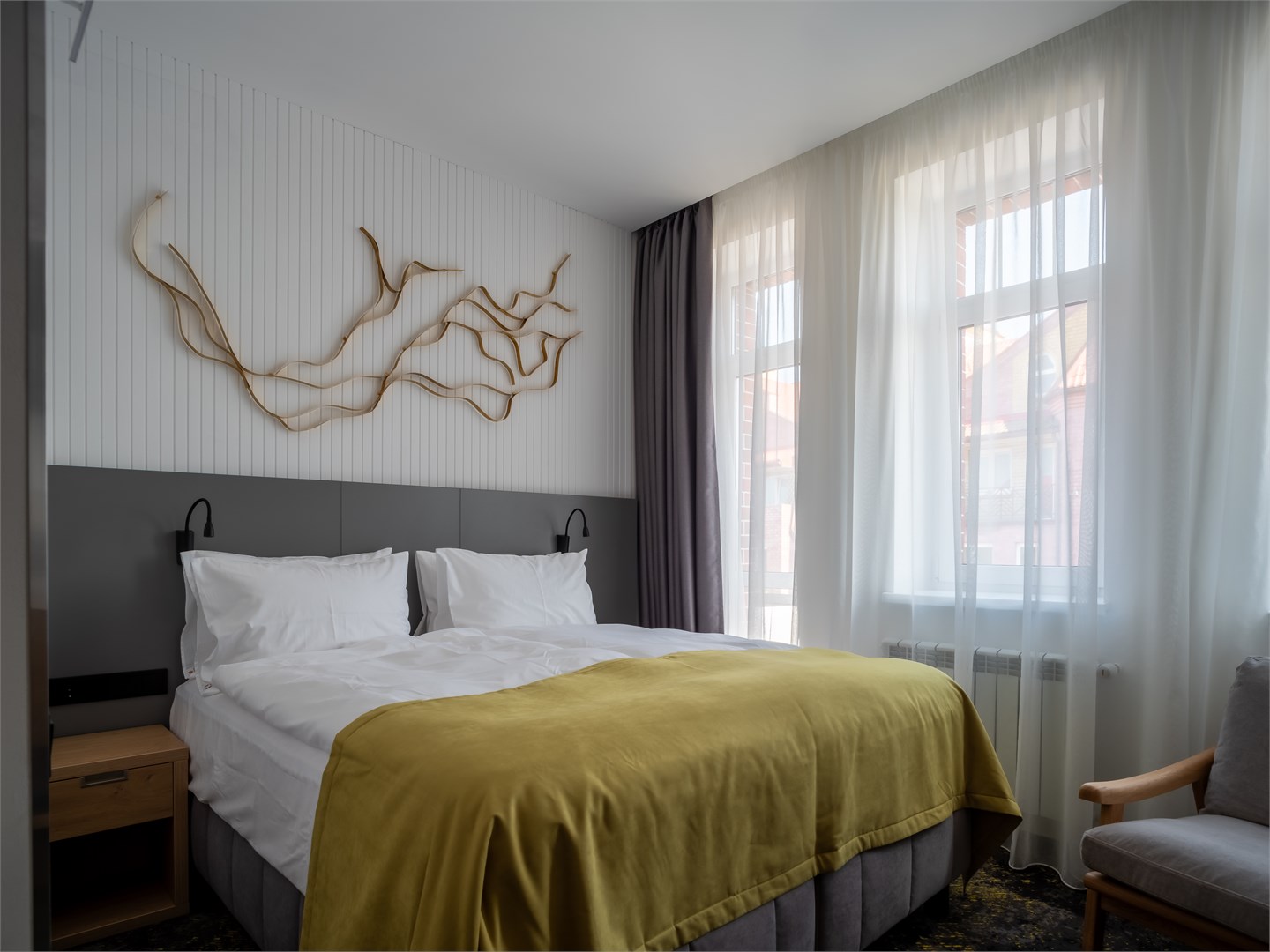 ДЕЛЮКС С БАЛКОНОМ с видом на центр города, фото 1