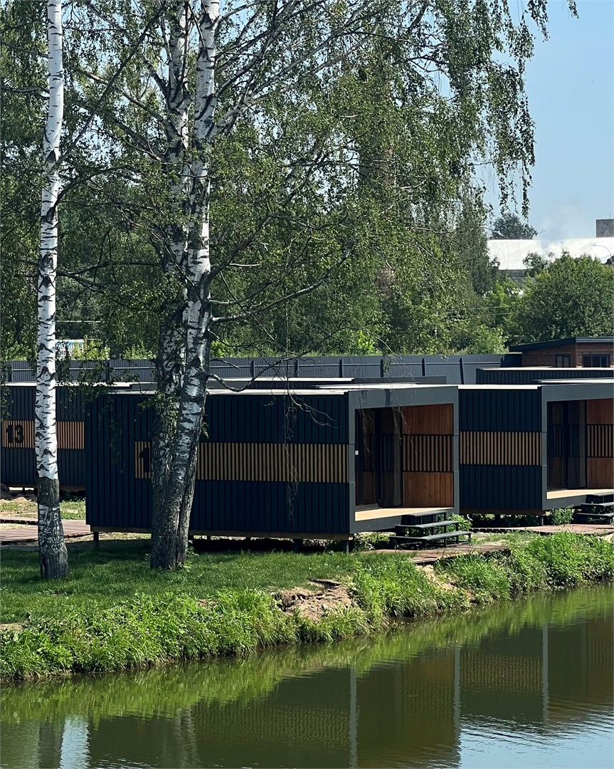 Lodge-apart без кухни в Городок