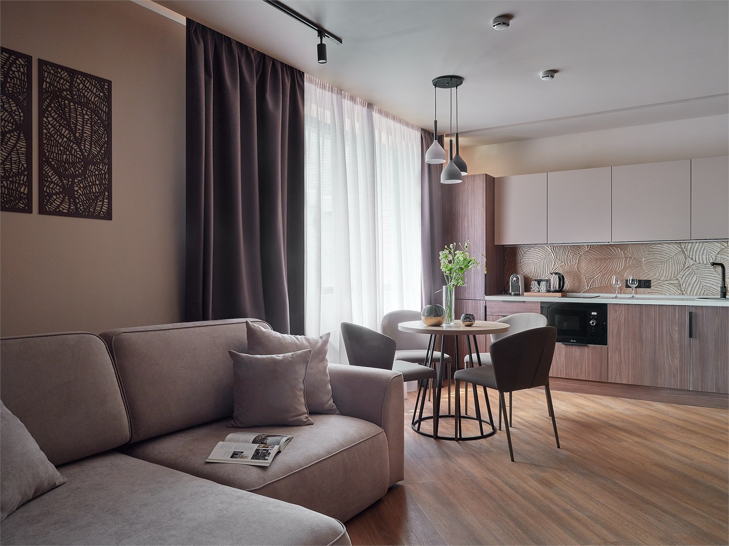 Делюкс с кухней в Lesnoy Country_House