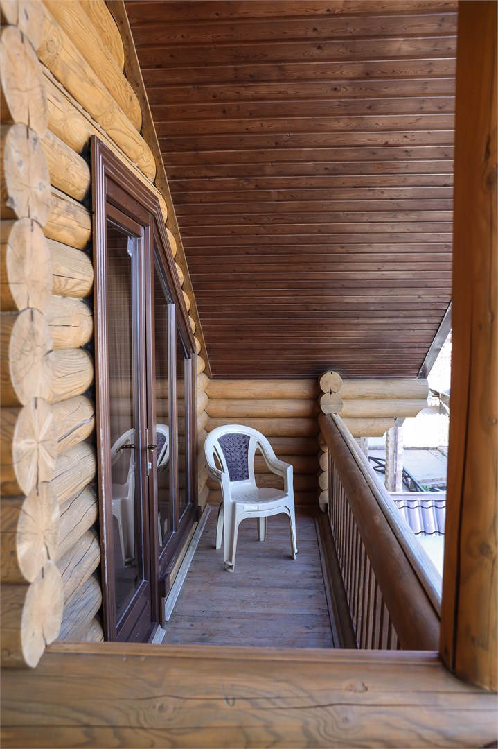 Дом-сруб на берегу каспийского моря в Classic