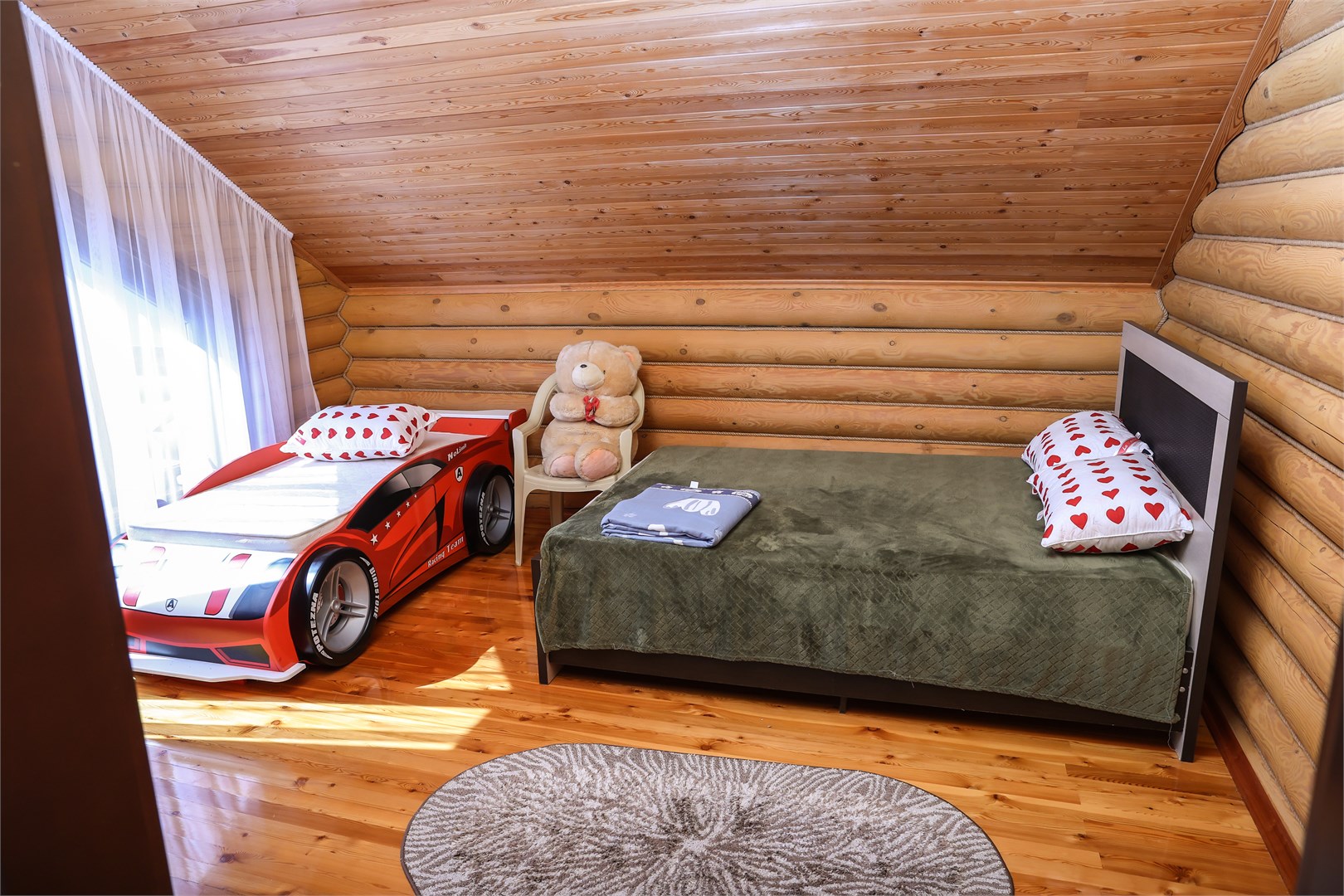 Дом-сруб на берегу каспийского моря в Classic