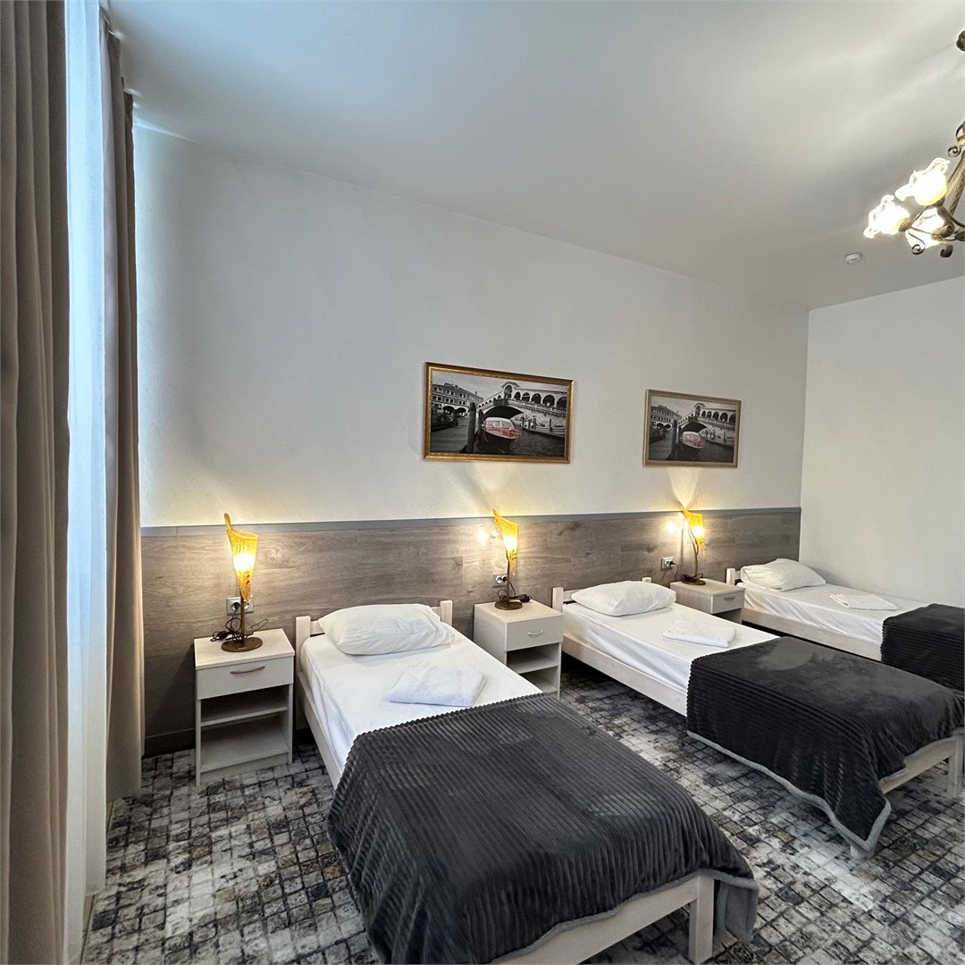 Стандарт с 3 раздельными кроватями в Мещерский край