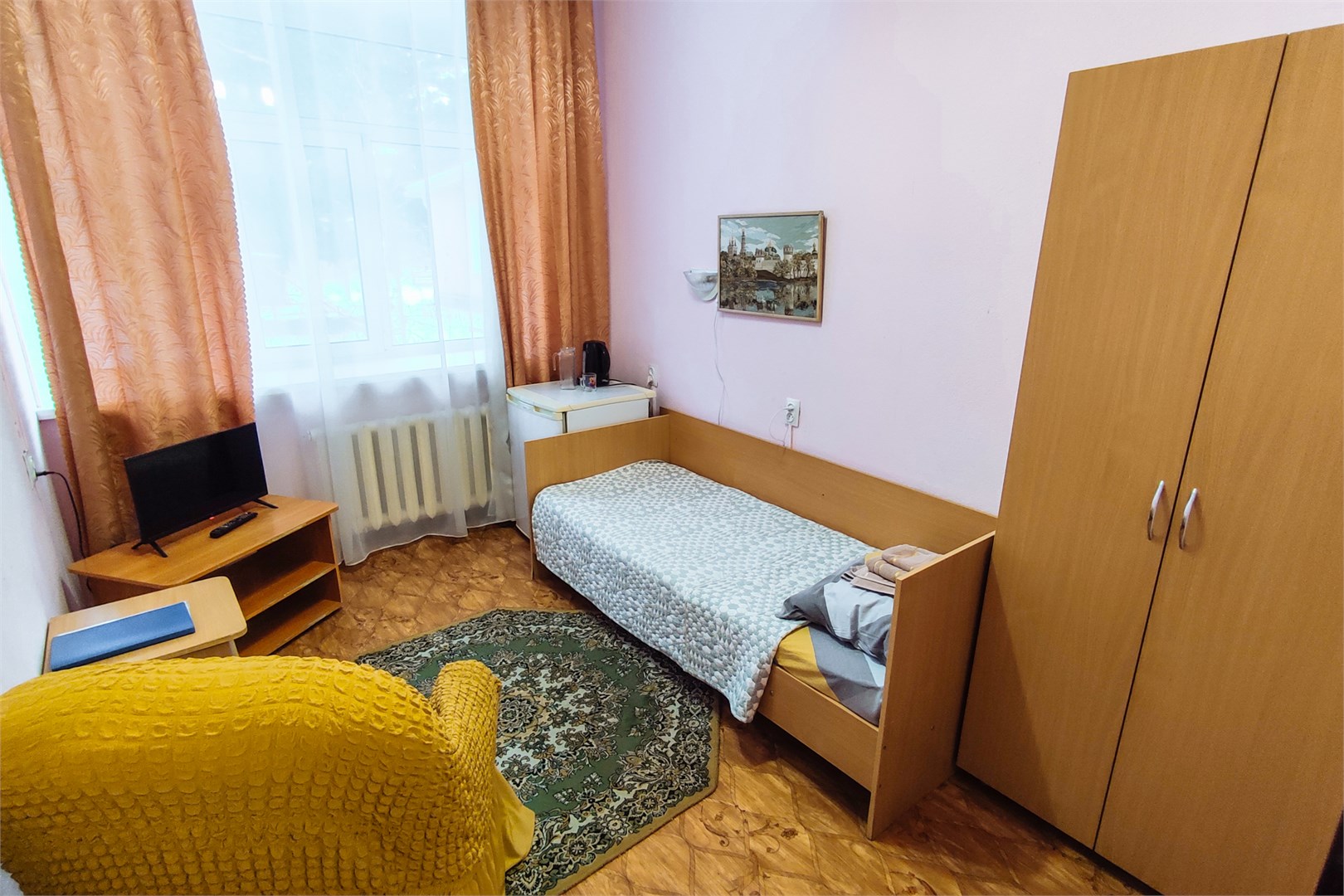 Одноместный кат Б (односпальная) Центральный Корп в Сосновый бор