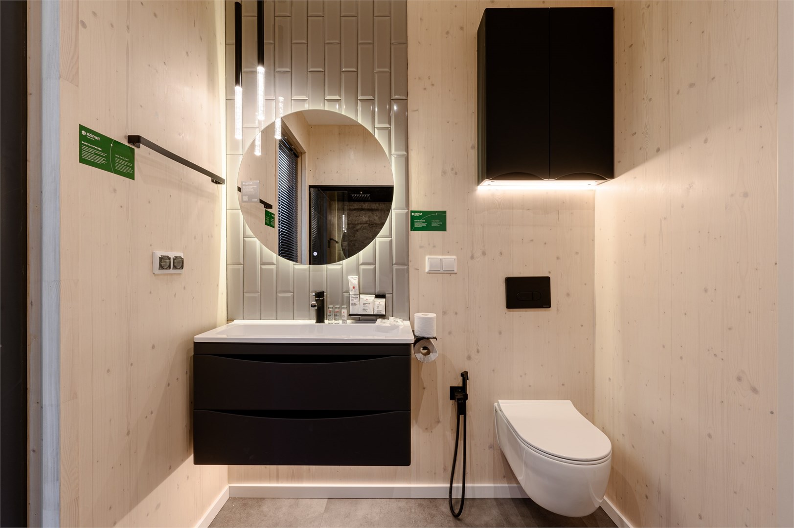 Двухкомнатный коттедж в Azimut Парк Отель Волга Астрахань