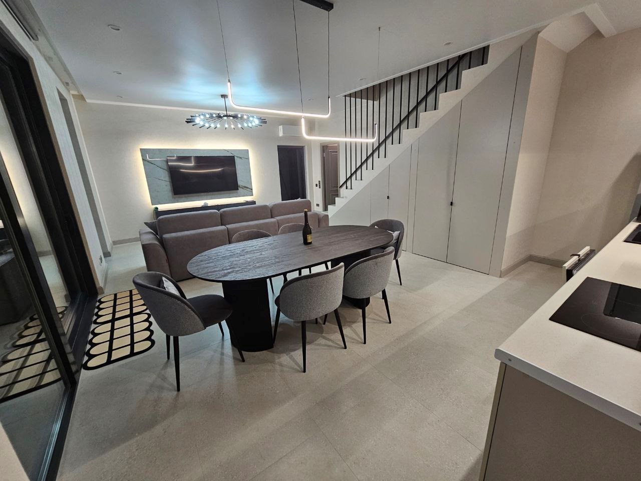 Вилла с видом на бассейн в Вилла Мзымта