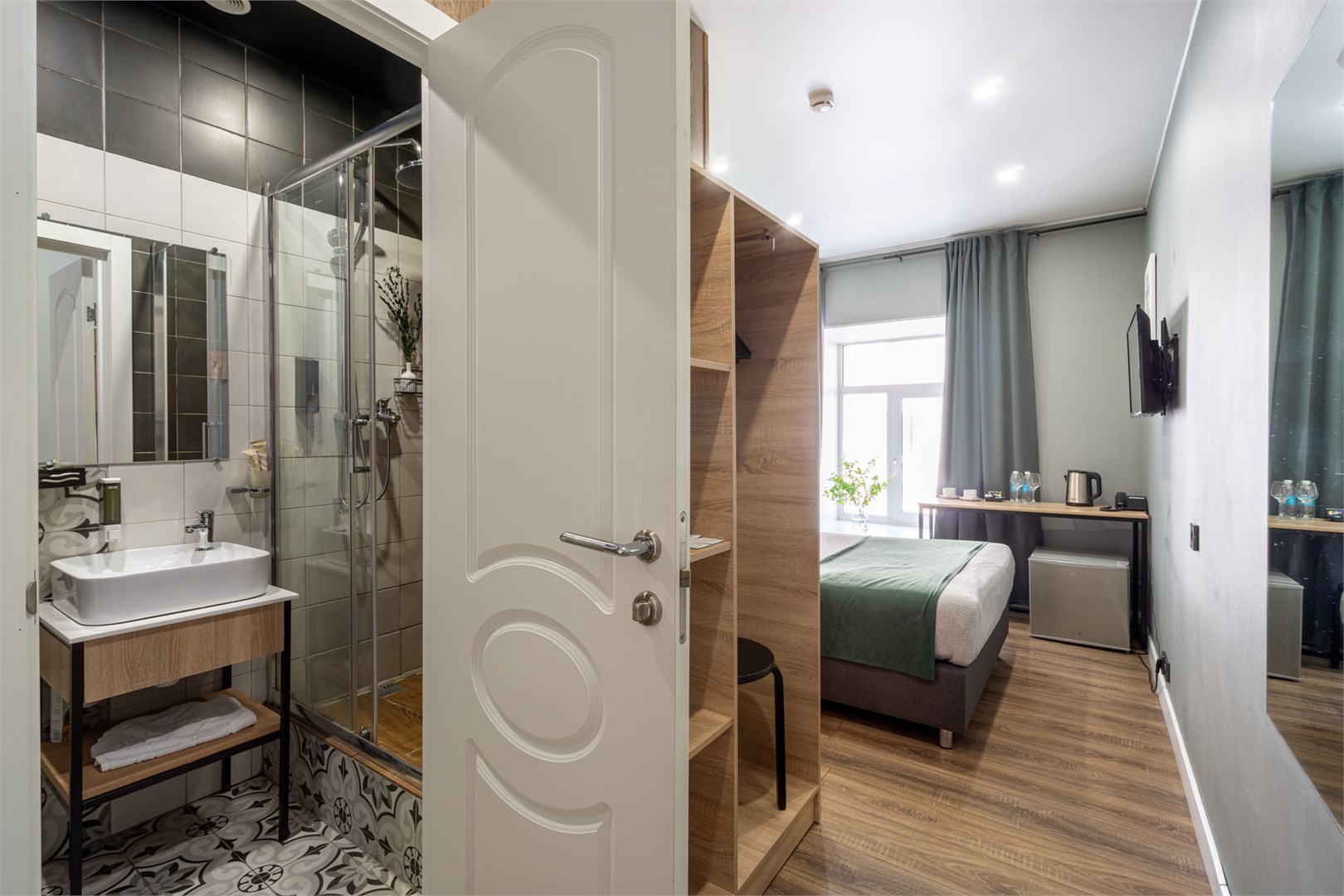 Стандартный номер с 1 кроватью в Номера на Полтавской