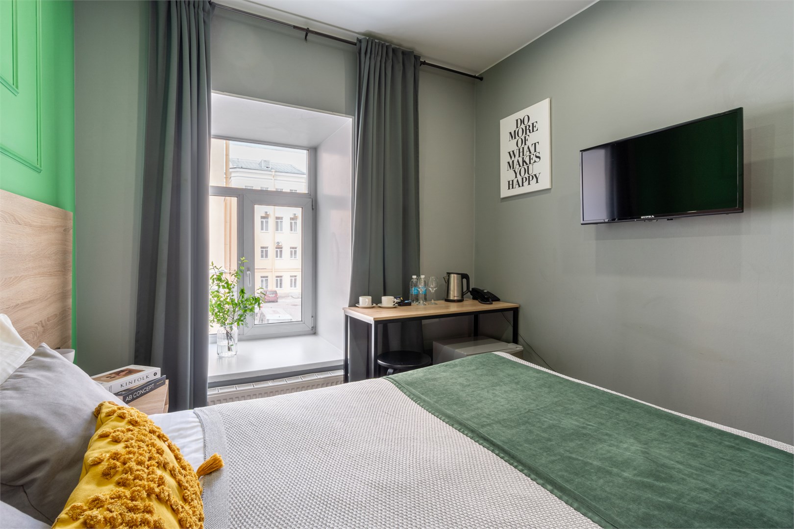 Стандартный номер с 1 кроватью в Номера на Полтавской