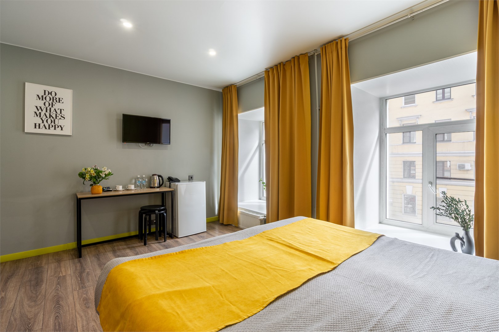 Стандартный номер с 1 кроватью в Номера на Полтавской