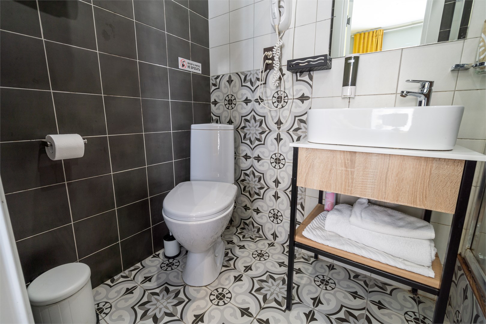 Стандартный номер с 1 кроватью в Номера на Полтавской