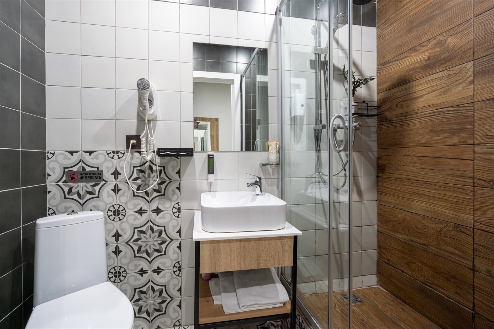 Стандартный номер с 1 кроватью в Номера на Полтавской