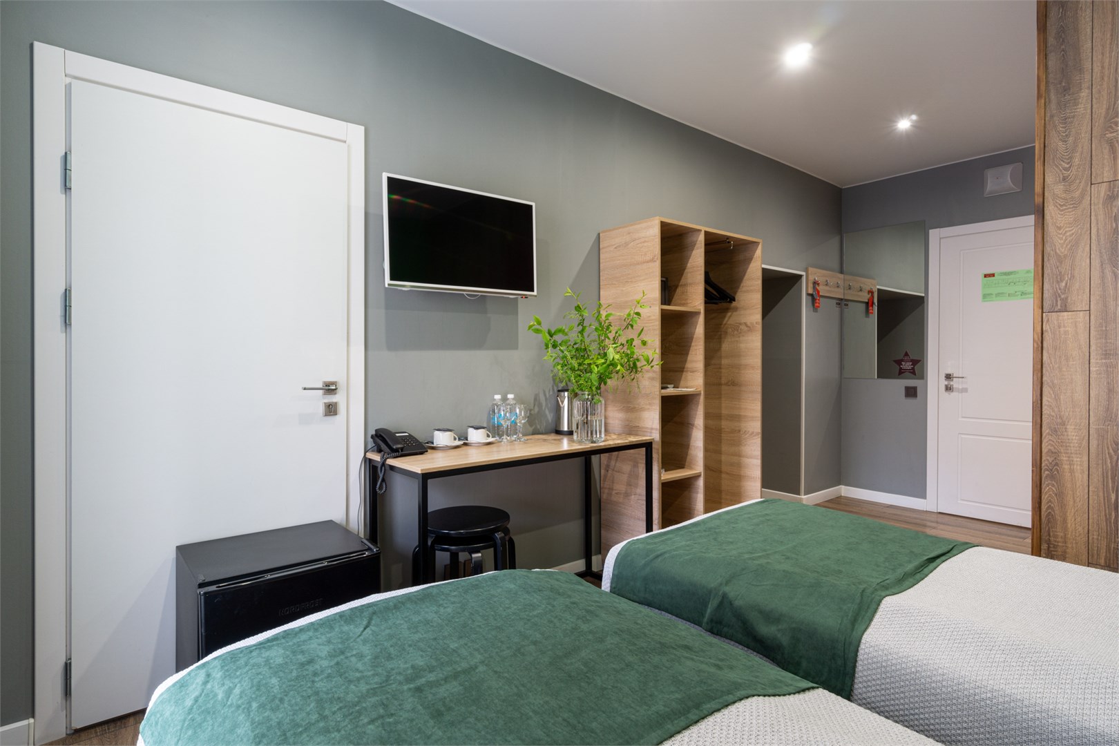 Стандартный номер с 1 или 2 кроватями в Номера на Полтавской