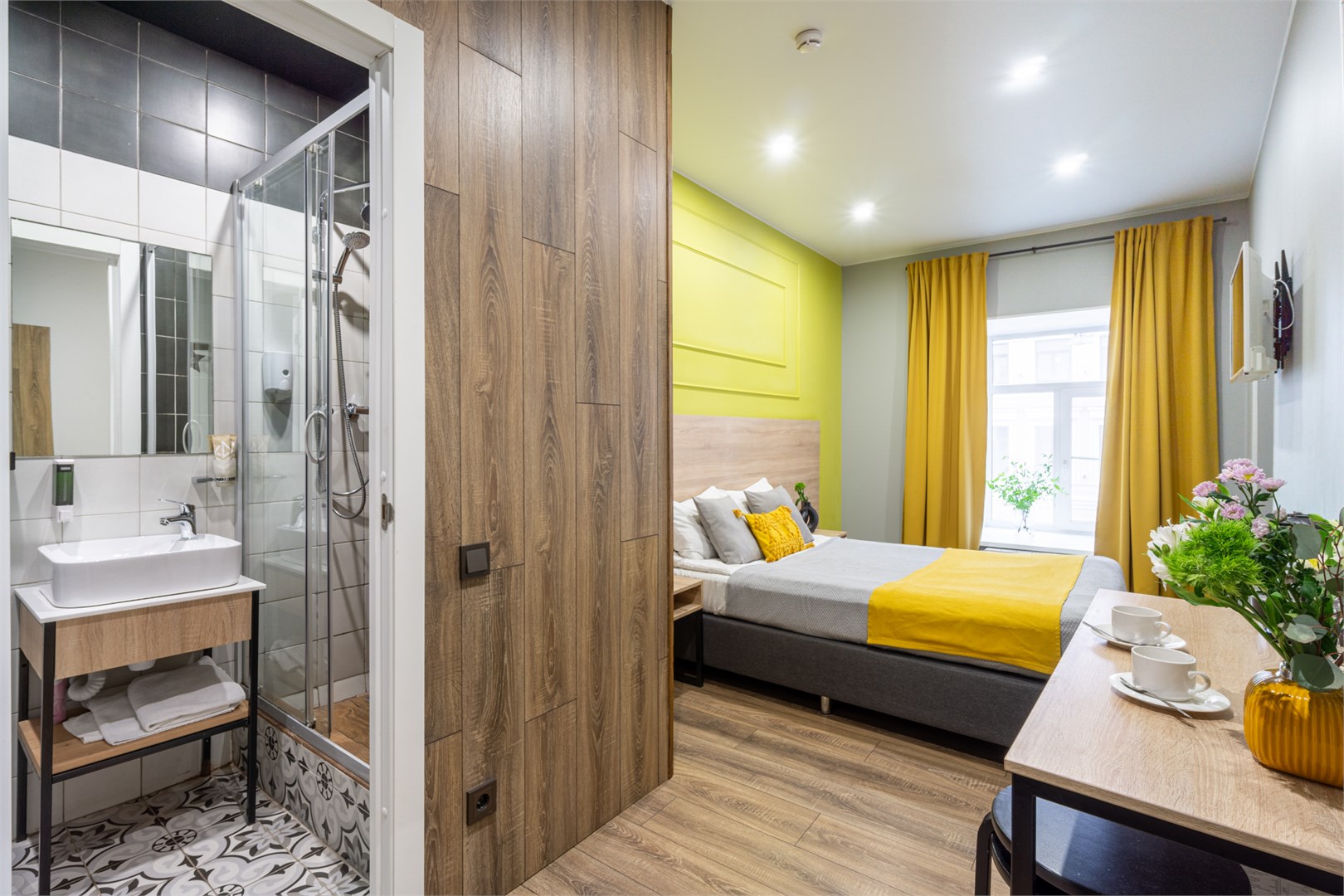 Стандартный номер с 1 или 2 кроватями в Номера на Полтавской