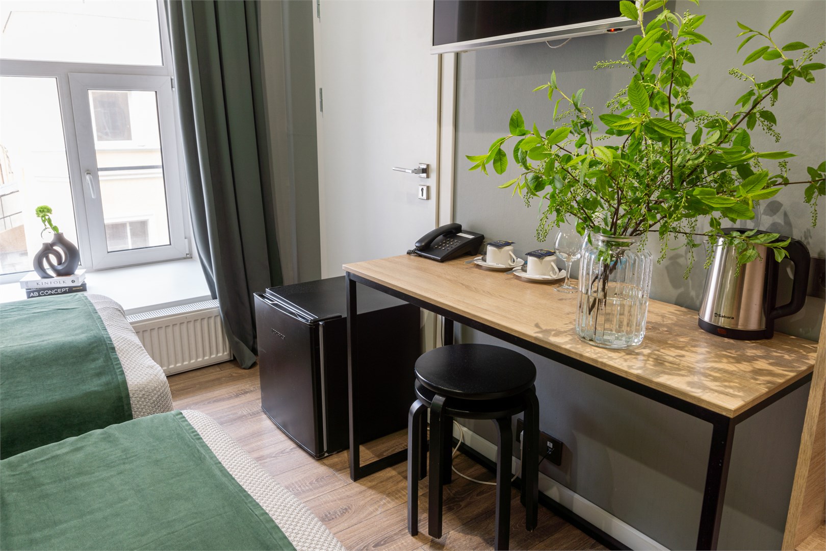 Стандартный номер с 1 или 2 кроватями в Номера на Полтавской