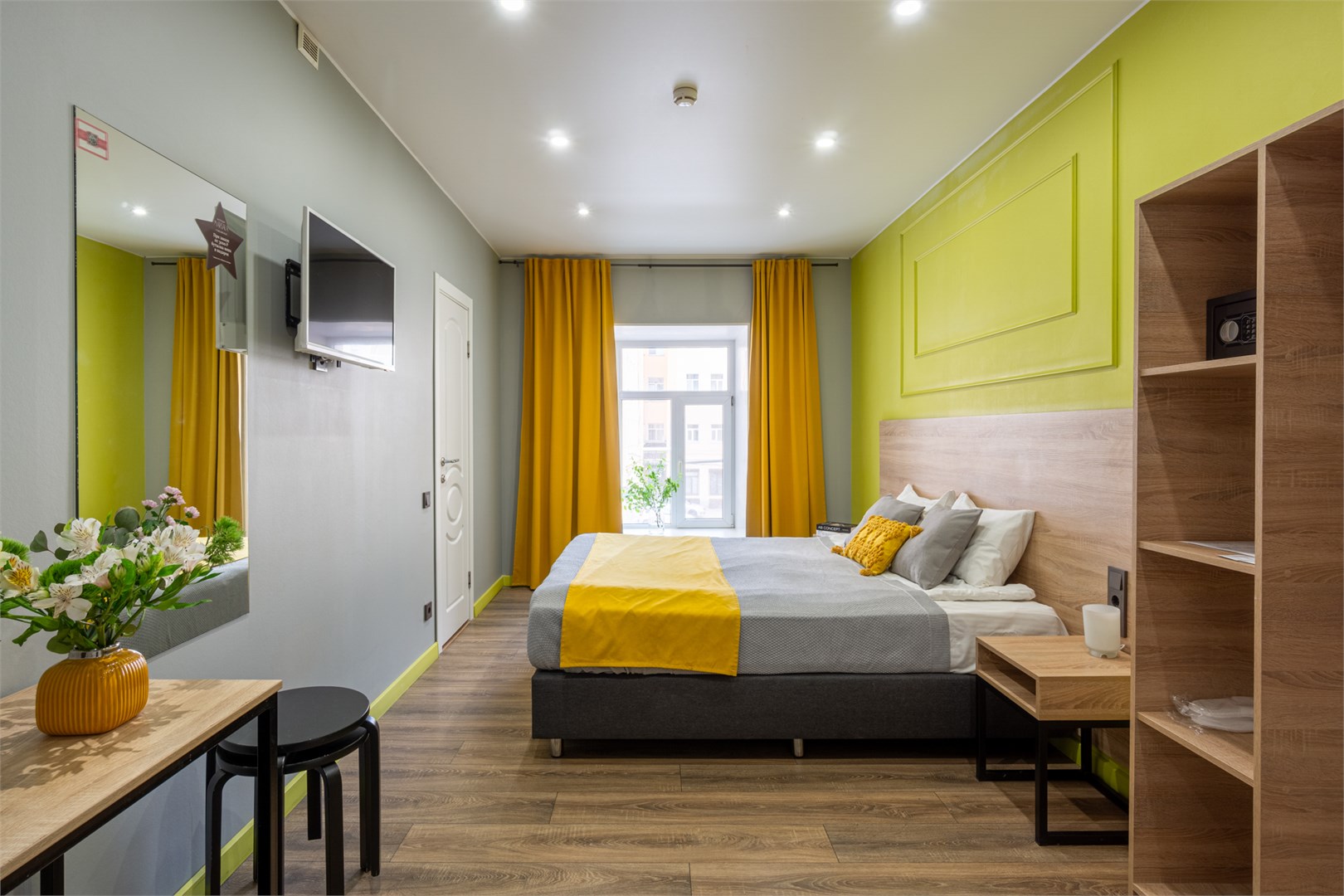 Улучшенный номер с Ванной в Номера на Полтавской