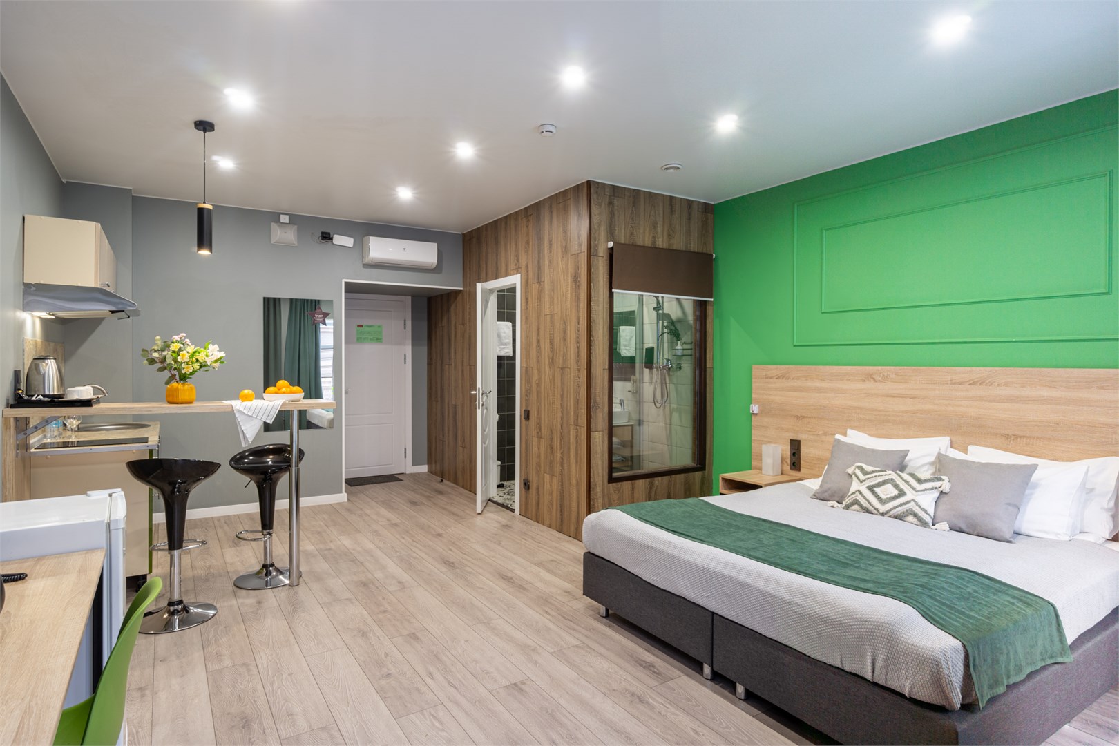 Апартаменты с кухней в Номера на Полтавской