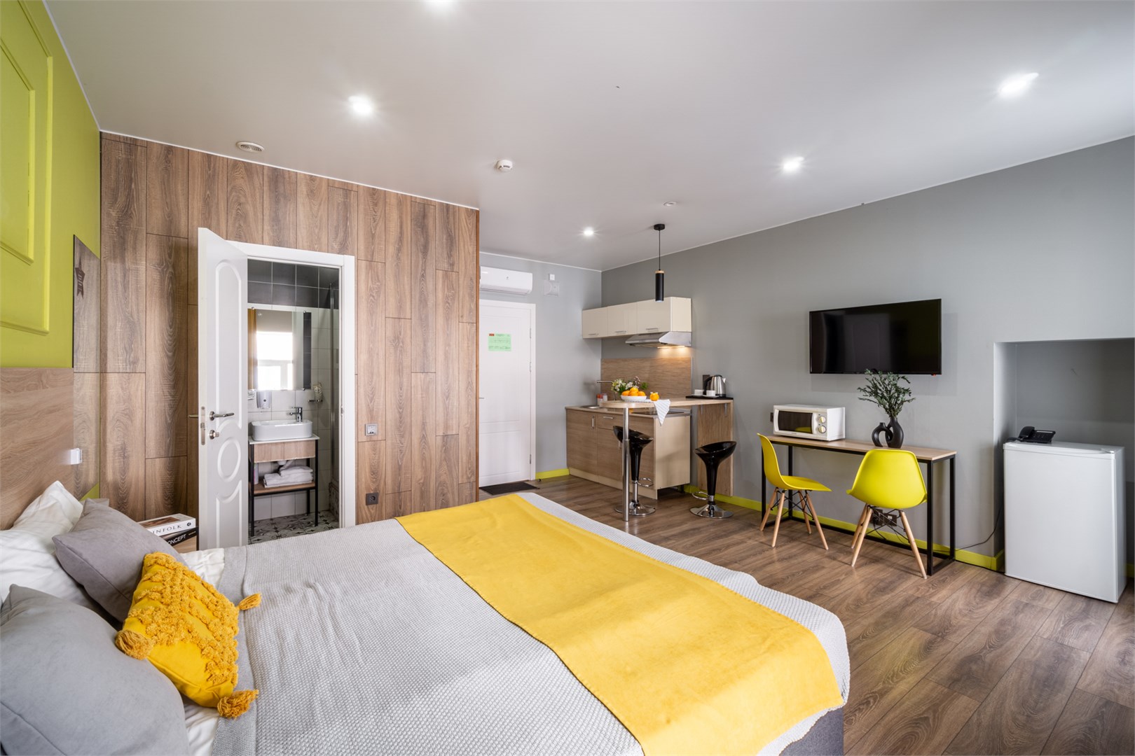 Апартаменты с кухней в Номера на Полтавской