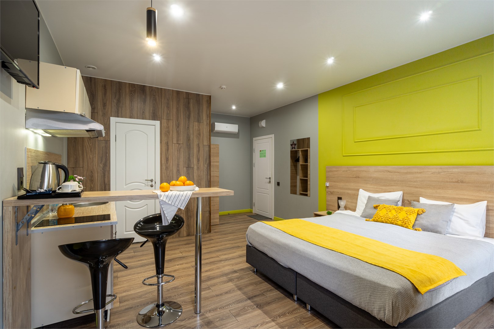 Апартаменты с кухней в Номера на Полтавской