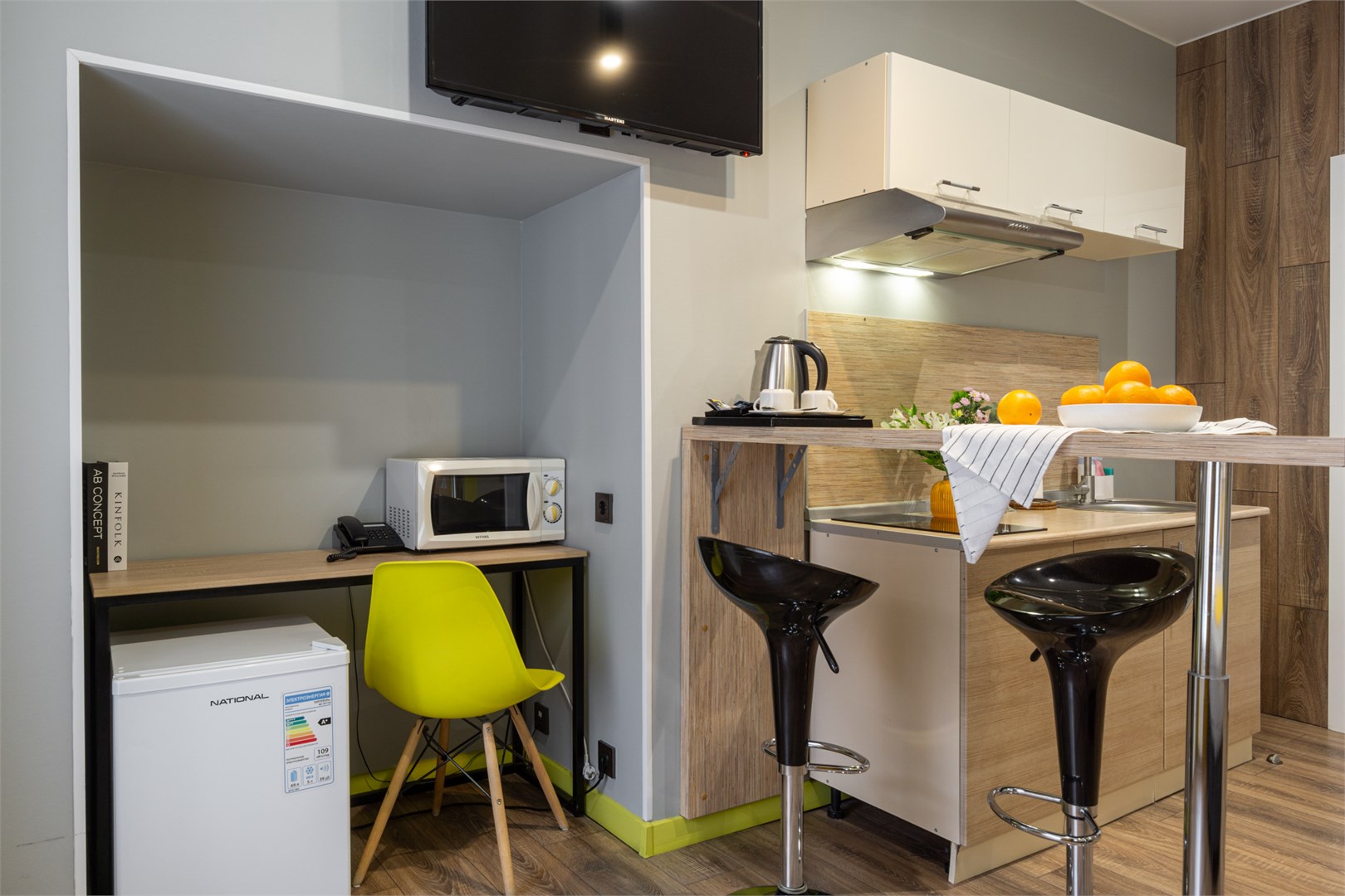 Апартаменты с кухней в Номера на Полтавской